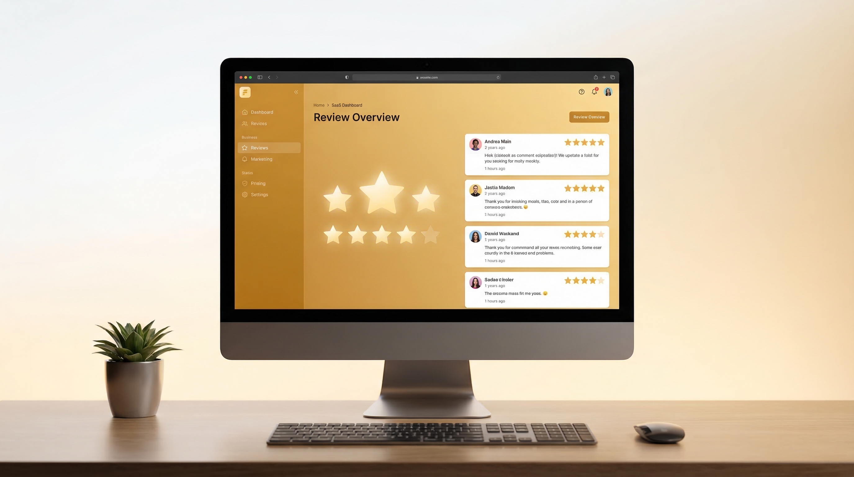 LocalBuzz.ai review management dashboard